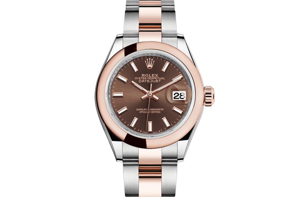 Rolex Lady-Datejust 28 in Everose 