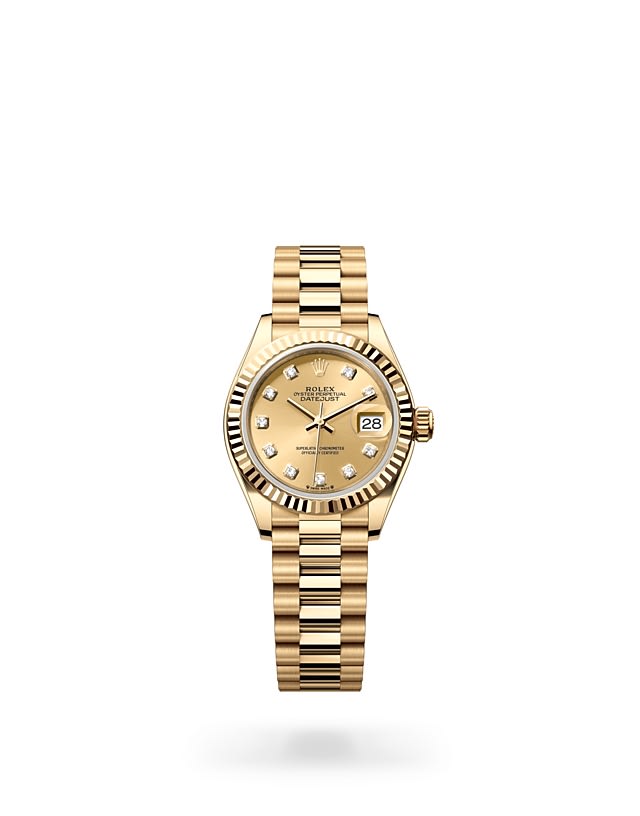 Undskyld mig beholder Lada Rolex Lady-Datejust in 18 ct yellow gold, M279178-0017 | Bucherer