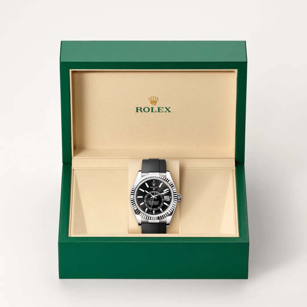 rolex ss sky dweller