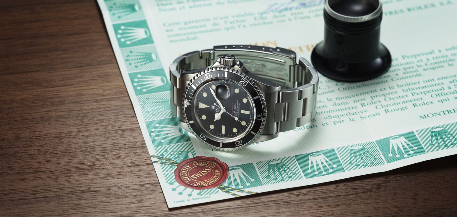 rolex used certified