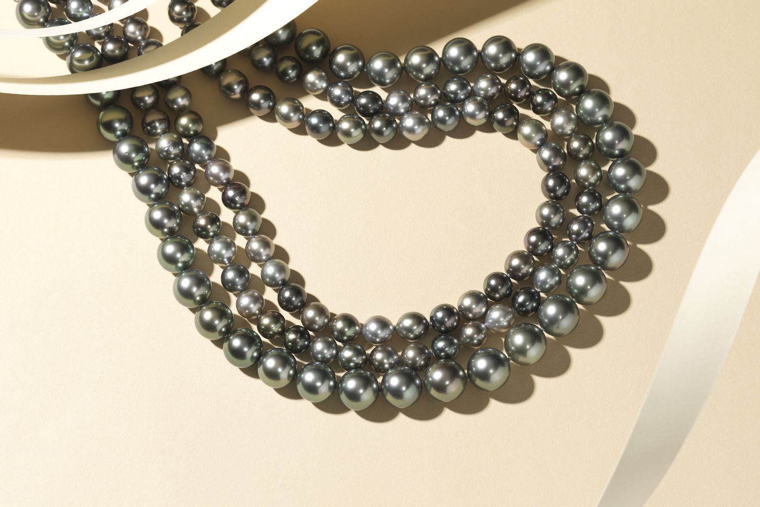 Gellner South Sea, Tahitian & Freshwater Pearl Diamond Necklaces