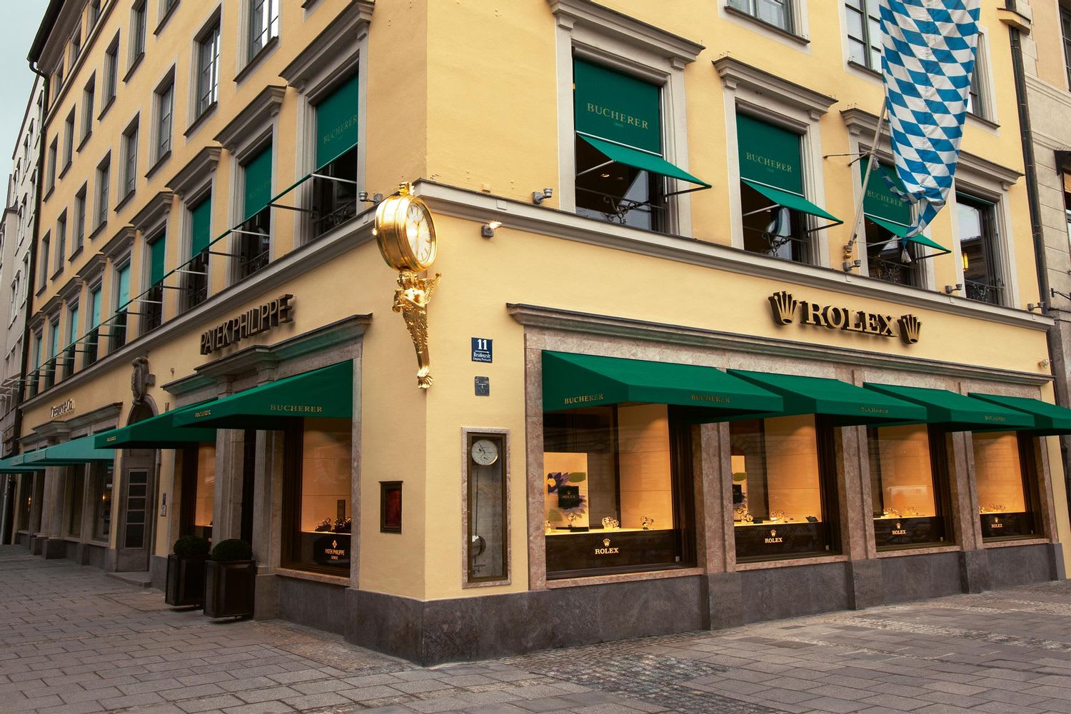 Munich Residenzstrasse Bucherer Rolex I Patek Philippe Boutique Bucherer