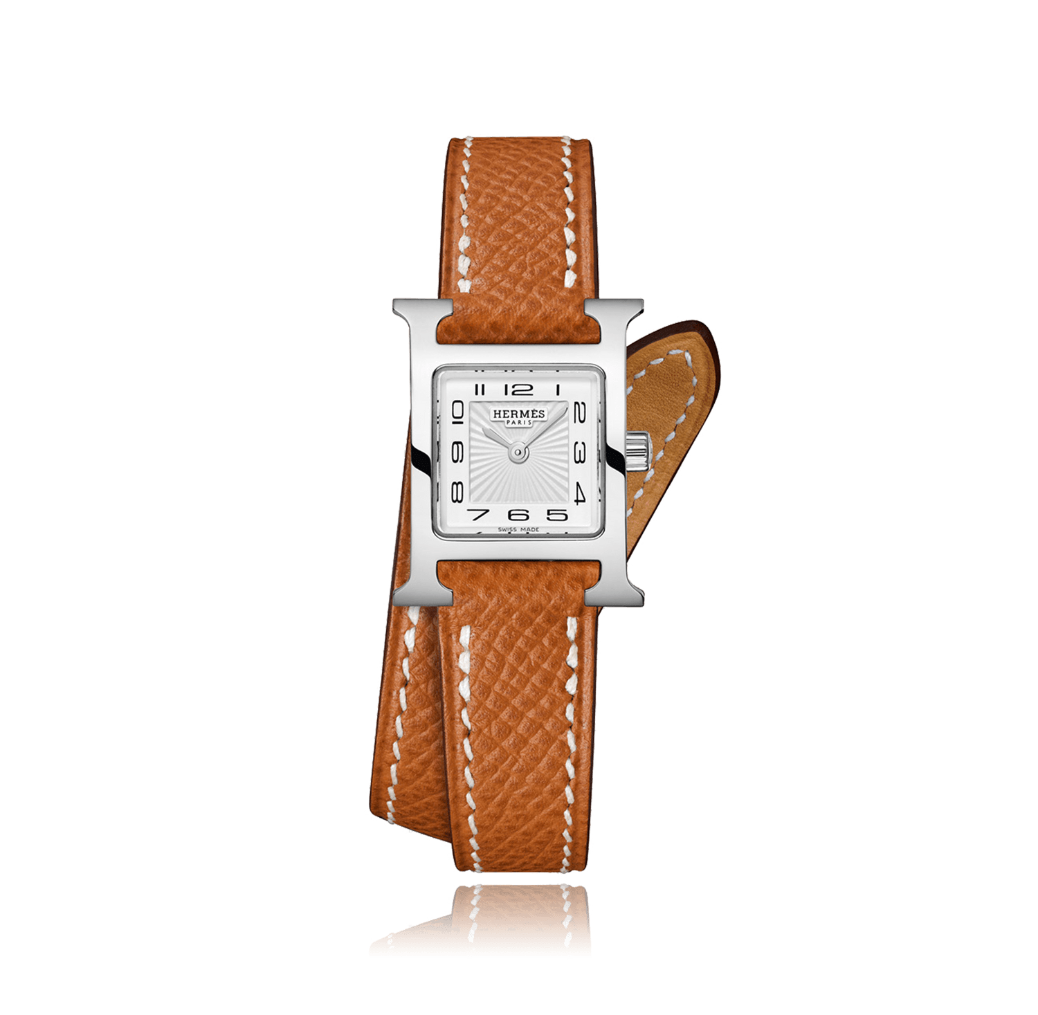 hermes tank watch