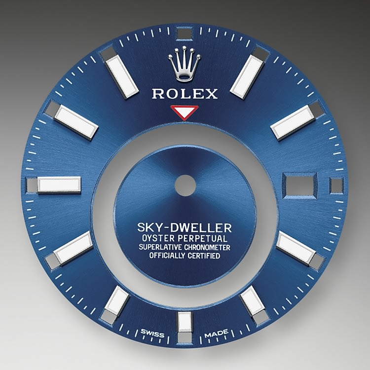 Rolex Sky Dweller In White Rolesor Combination Of Oystersteel And 18 Ct White Gold M326934 0003 Bucherer