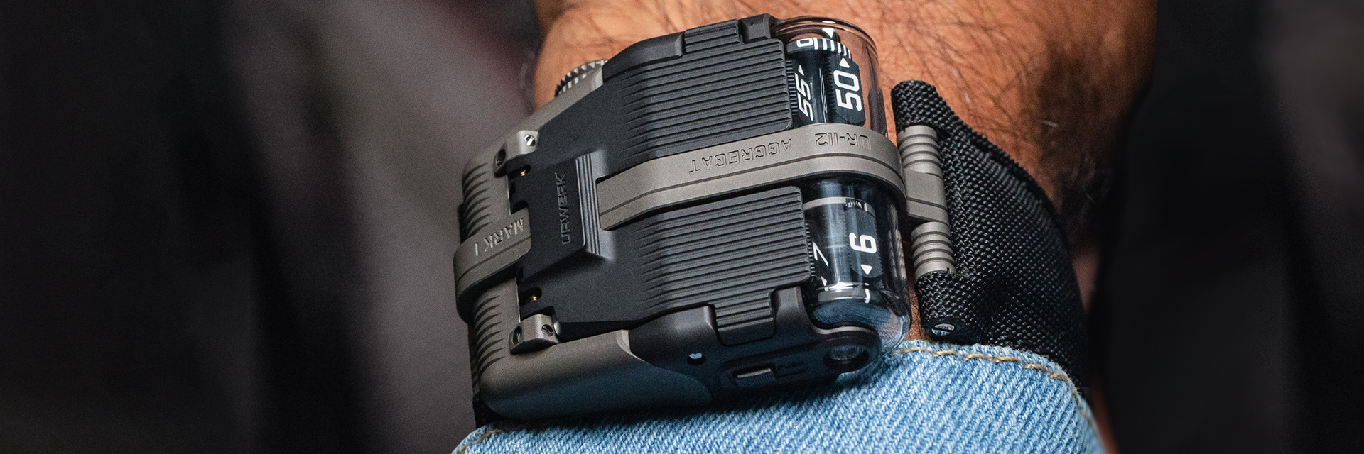 Urwerk watch UR-112 AGGREGAT ODYSSÉE on wirst.