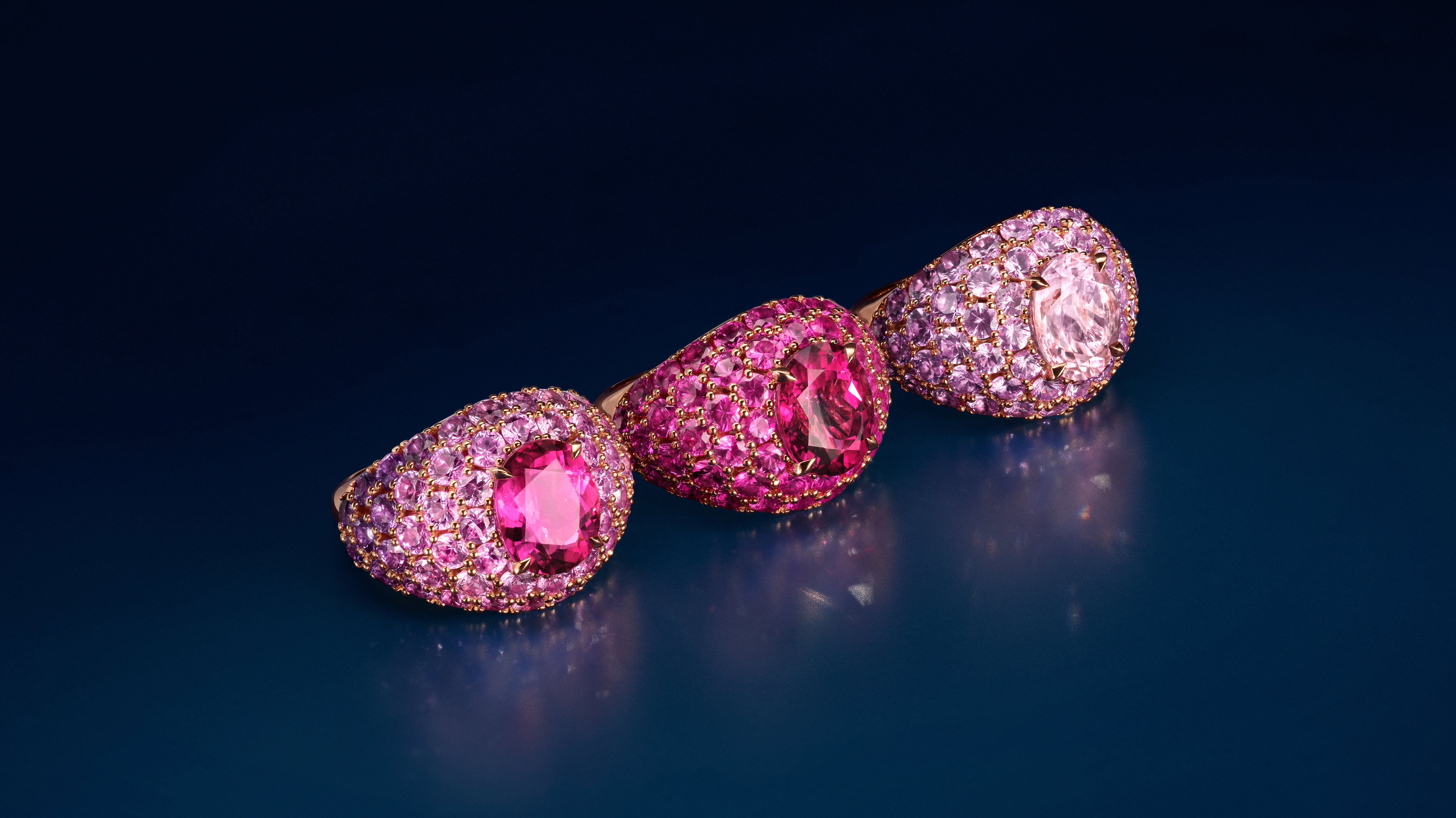 High jewellery video showcasing various pieces, with scenes of a model wearing select pieces and glimpses of artisans at work in an atelier