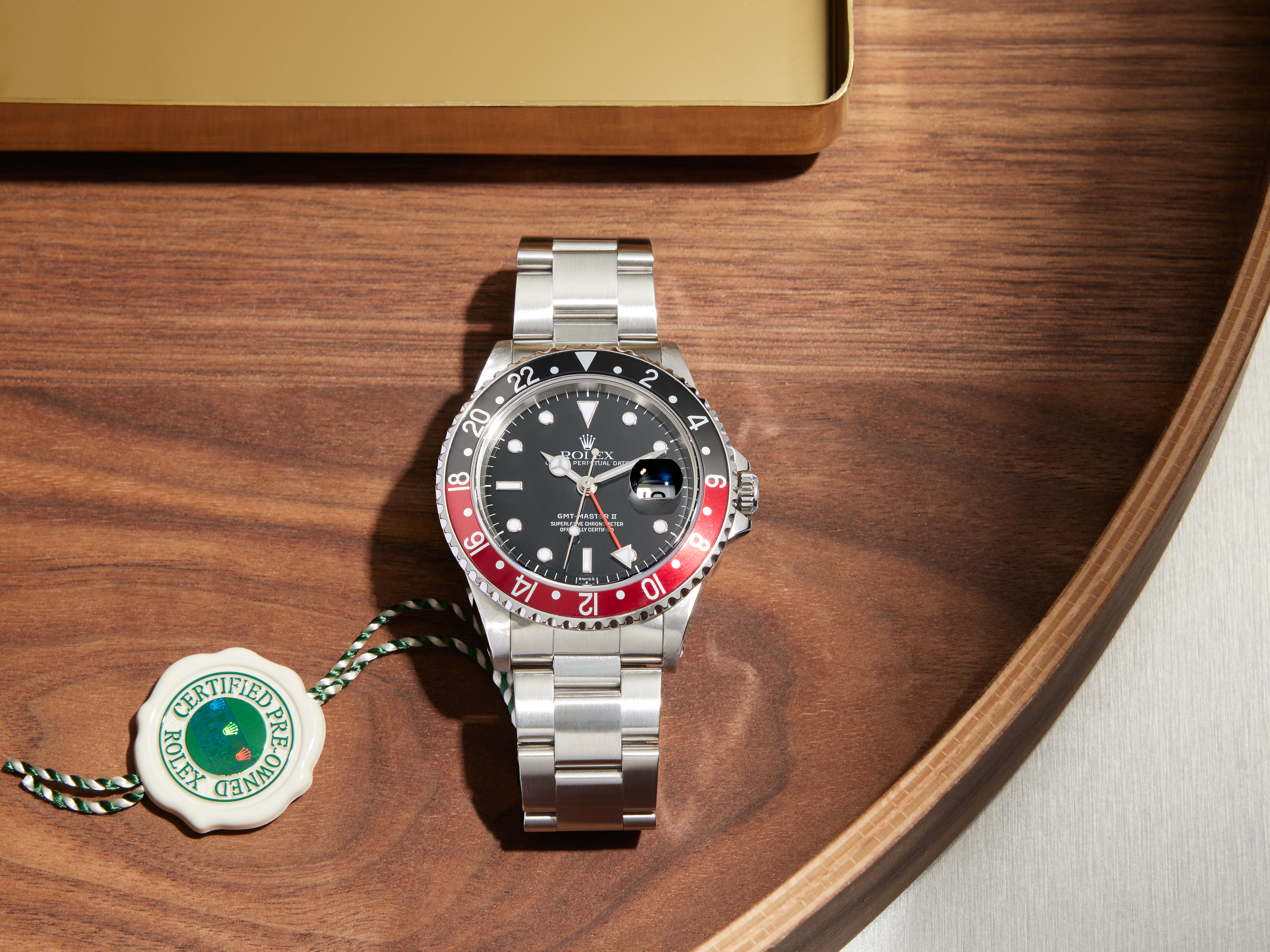 Rolec Certified Pre-Owned 16710 Coke GMT-Master II