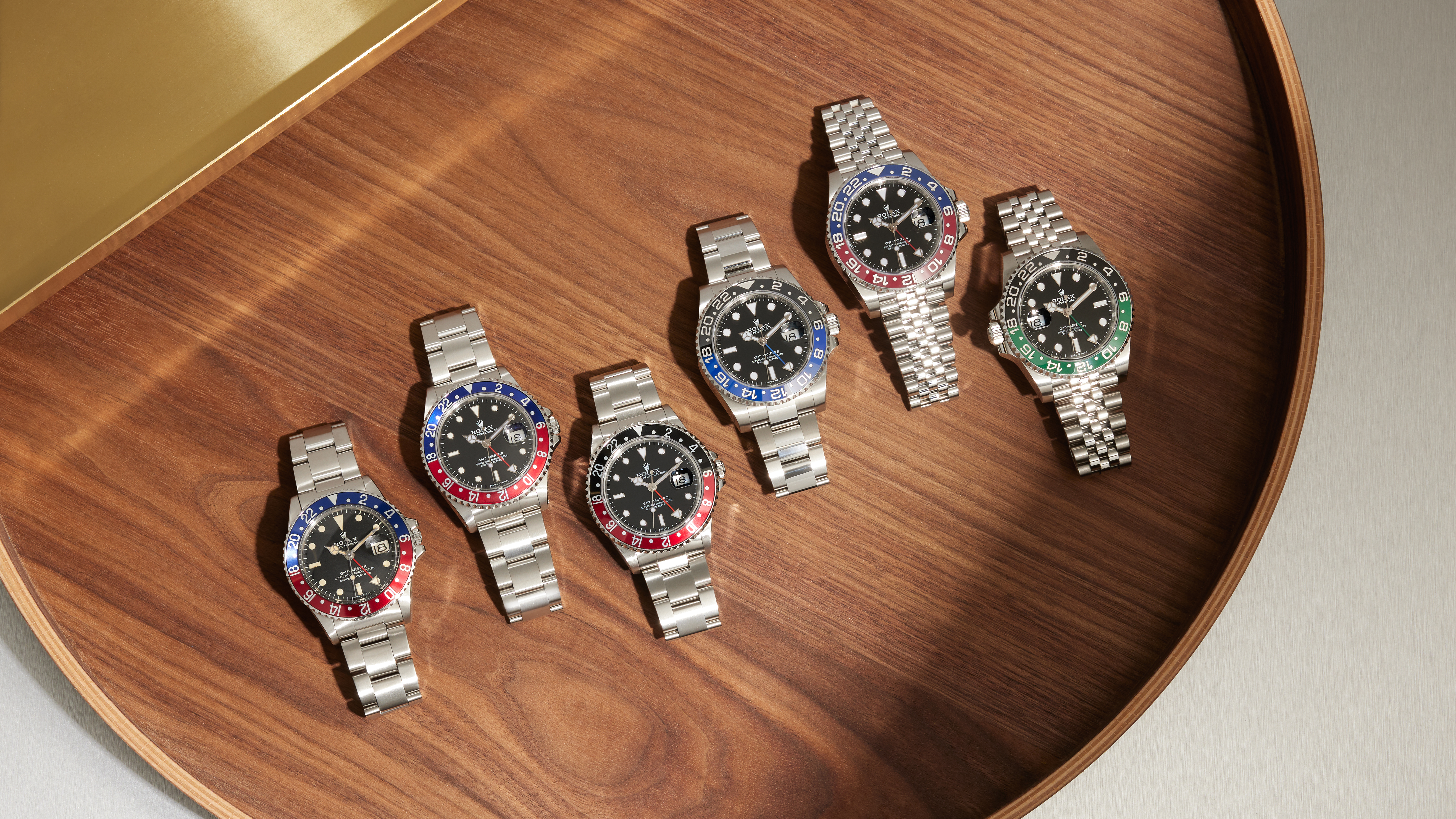 Rolex GMT-Master Luxury Watches from different eras
