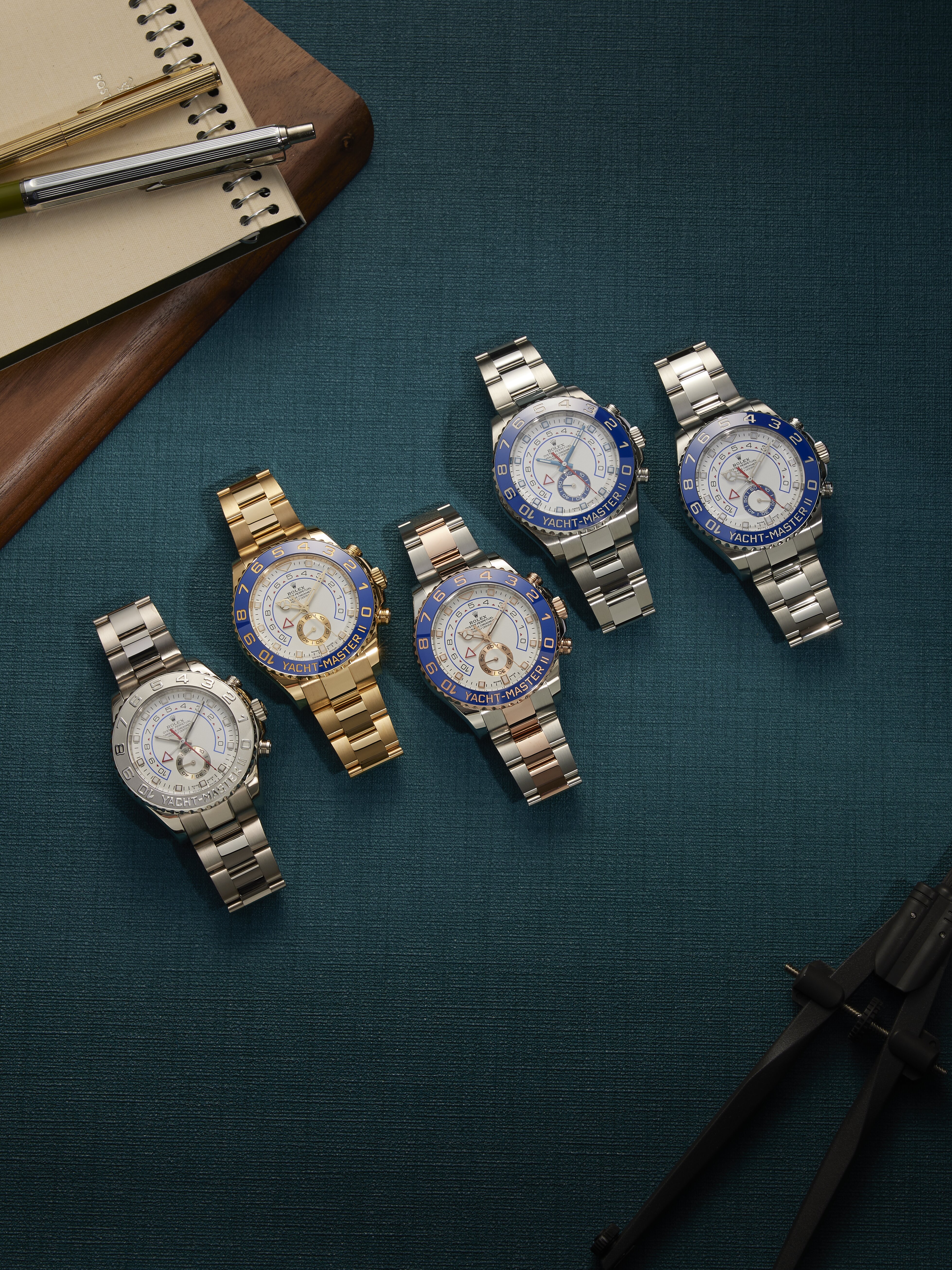 2026-CPO-TheEvolution-RolexYachtMasterII-4x5-StillLife-Group