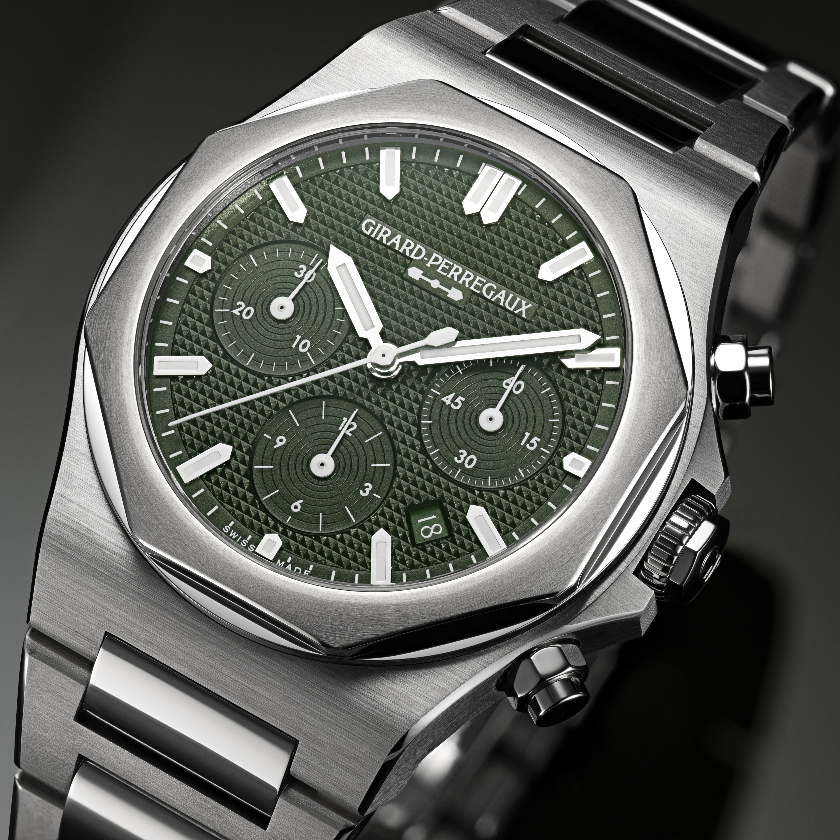 The Laureato Chronograph, Reimagined for Bucherer