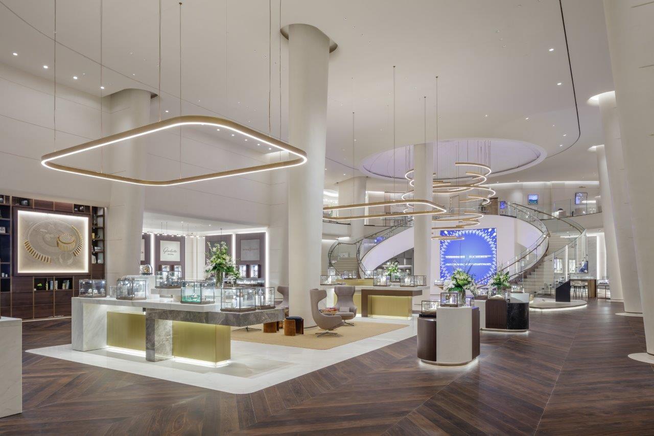 Interior of a Bucherer boutique